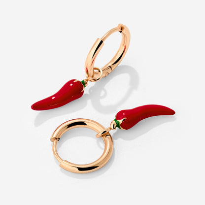 Chili Hoop Set Small Roségold