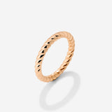 Endless Twist Ring Roségold
