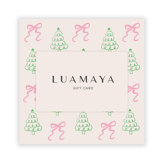 LUA XMAS Tree Gutschein mit Umschlag