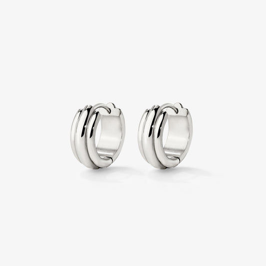 Halo Hoops Silber