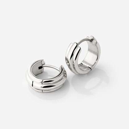 Halo Hoops Silber