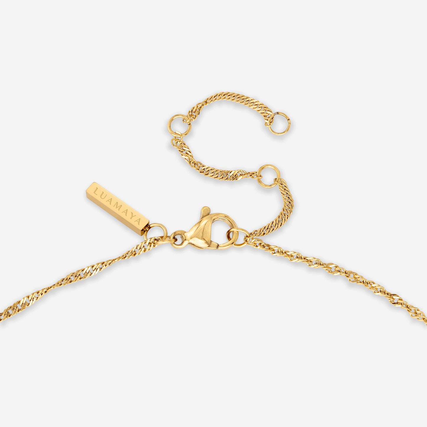 Capricorn Bubble Necklace Gold