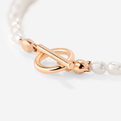 Lenis Loving Pearl Bracelet Roségold