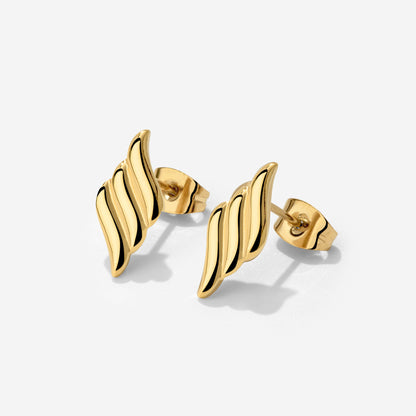 Lustrous Studs Gold