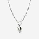 Serenity Singapore Chain Necklace Set Silber