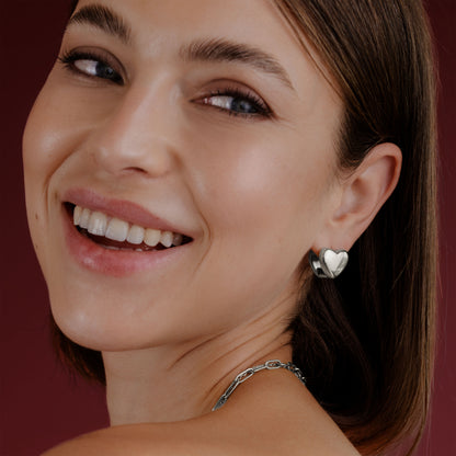 Sweetieheart Studs Silber