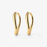 Timeless Oval Hoops Gold