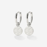 Buena Vibra Hoops Small Silber