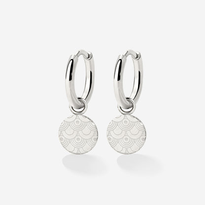 Buena Vibra Hoops Small Silber