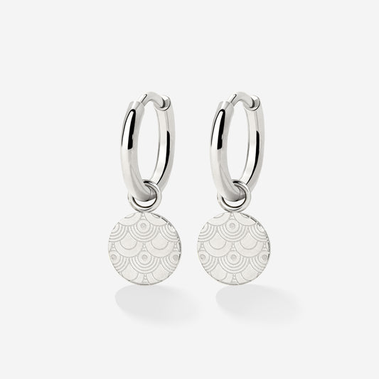 Buena Vibra Hoops Small Silber