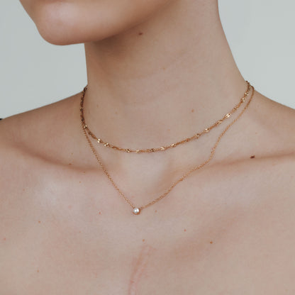 Delicate Pearl Bundle Roségold