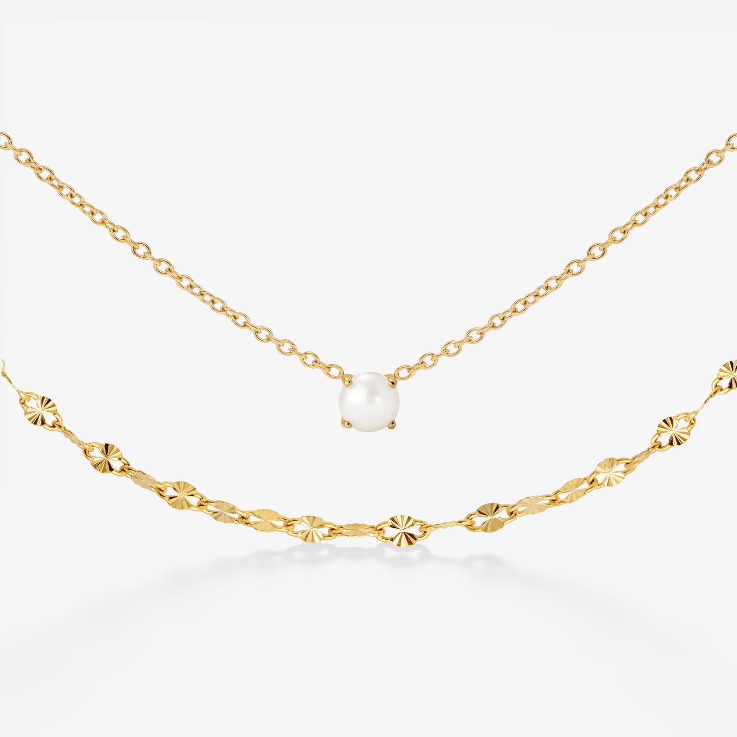 Delicate Pearl Bundle Gold