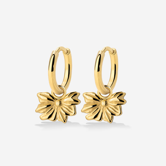 Eternal Bloom Hoop Set Small Gold