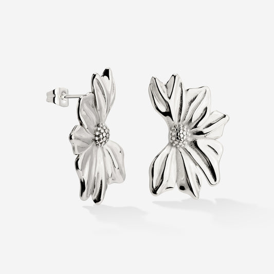 Eternal Bloom Studs Silber