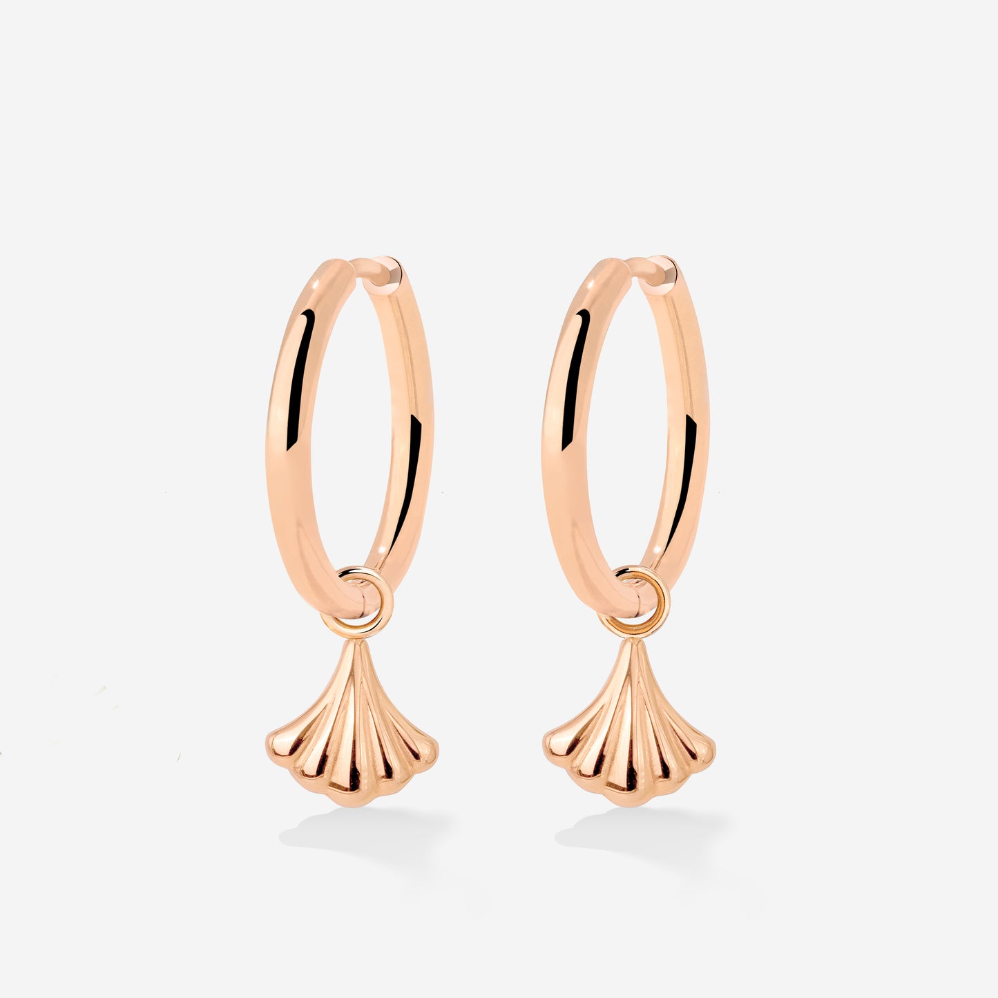 Forever Yours Hoop Set Medium Roségold