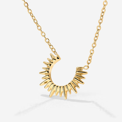 Icicle Necklace Gold
