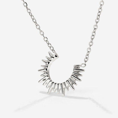 Icicle Necklace Silber