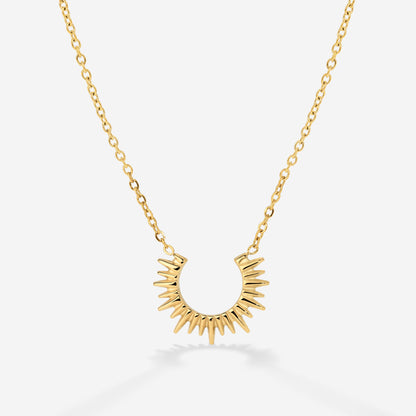 Icicle Necklace Gold