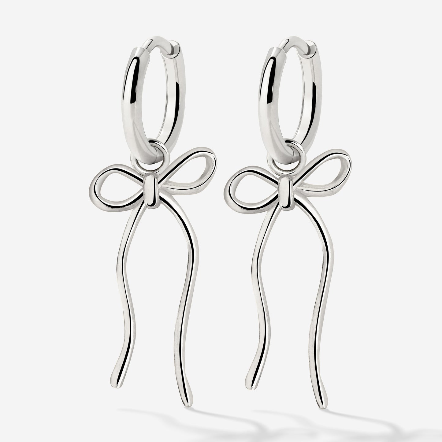 Lovely Loop Hoop Set Small Silber