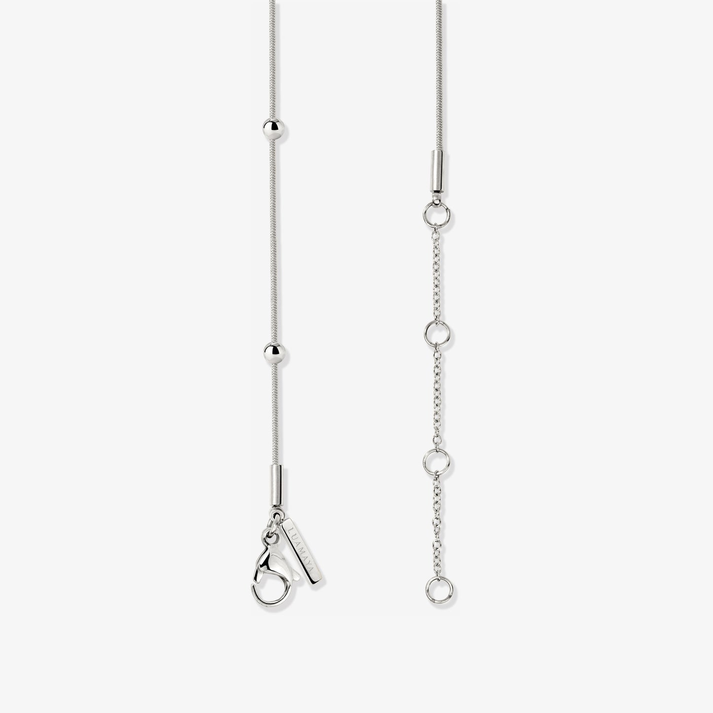 Moony Necklace Silber