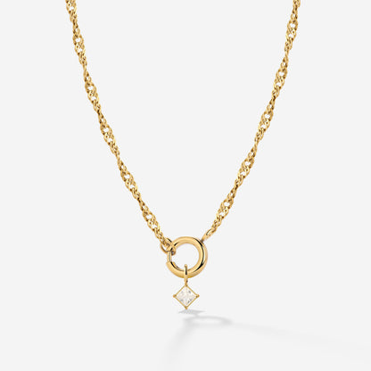 North Star Singapore Chain Necklace Set Gold