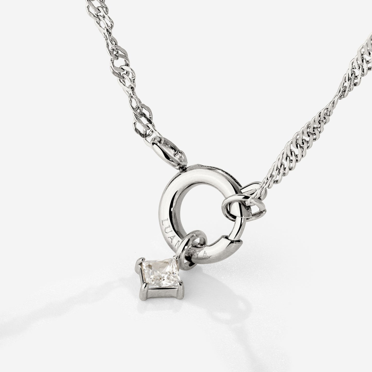 North Star Singapore Chain Necklace Set Silber