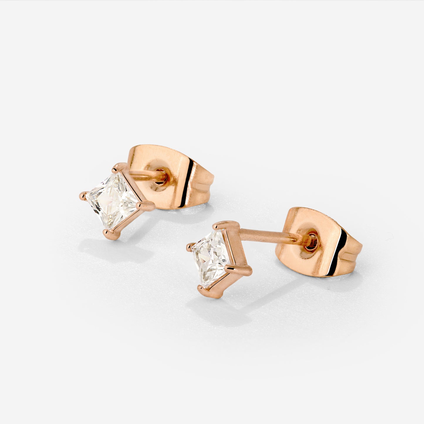 North Star Studs Roségold