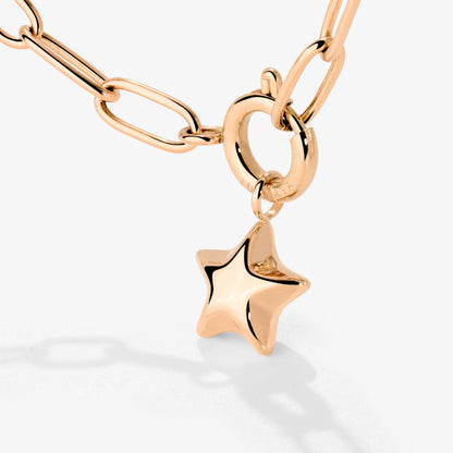 Nova Oval Links Necklace Set Roségold