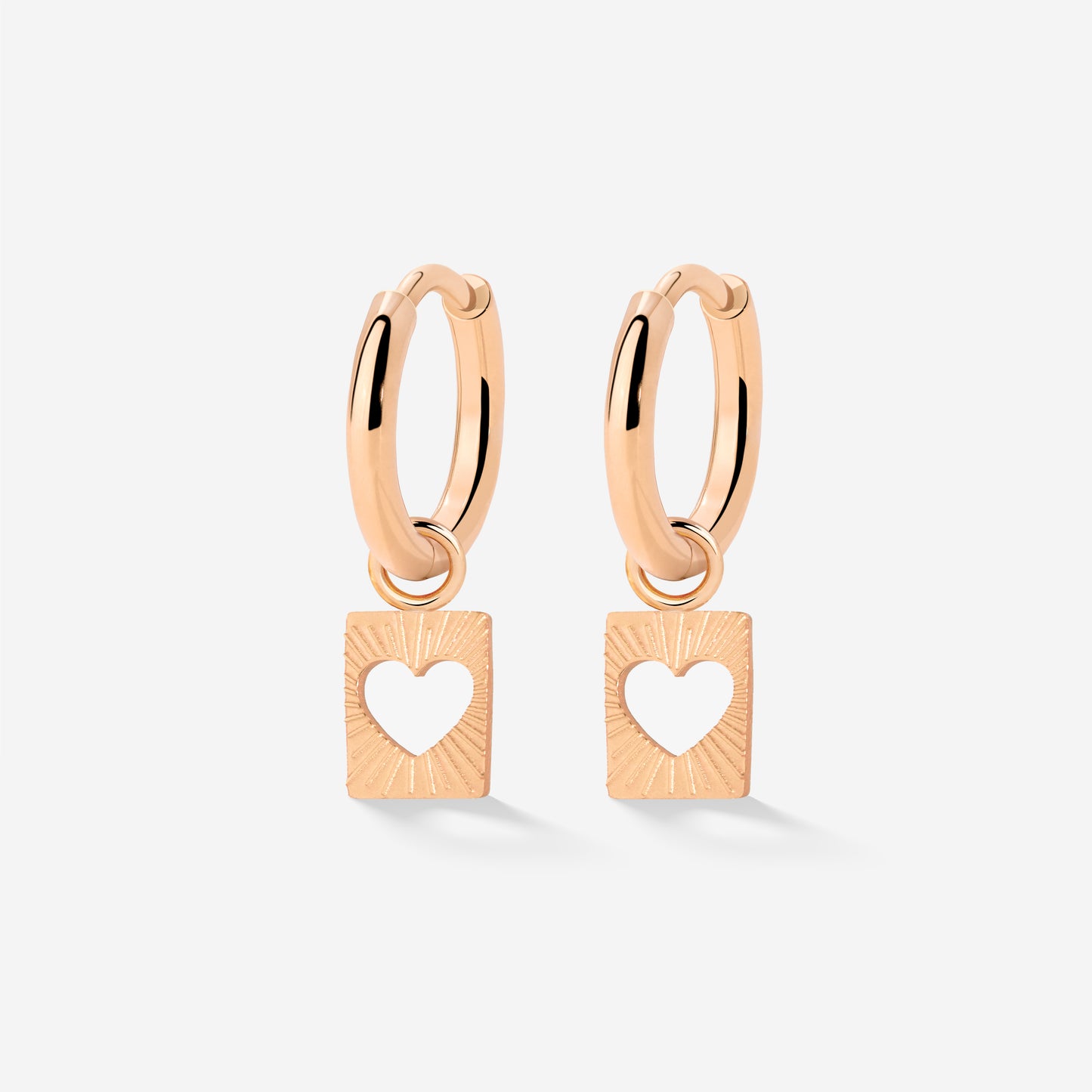 Summer Luv Hoop Set Baby Roségold