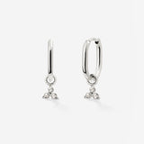 Rayos Oval Hoops Baby Silber