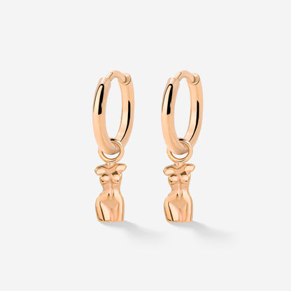 Love Your Body Hoop Set Roségold