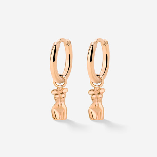 Love Your Body Hoop Set Roségold