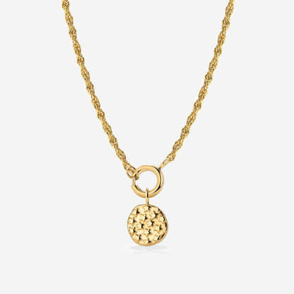 Starry Skies Rope Chain Necklace Set Gold