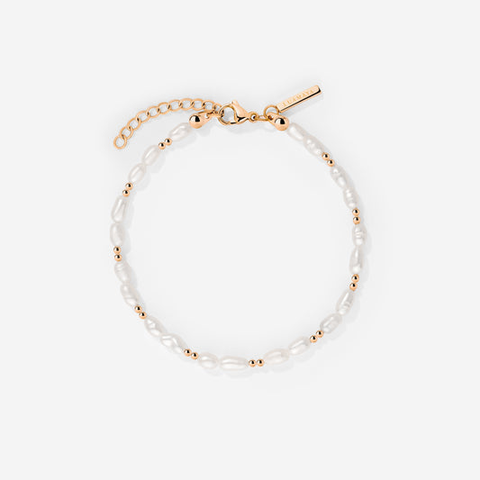 Summertime Pearl Bracelet Roségold