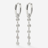 Sweet Swirl Hoop Set Small Silber