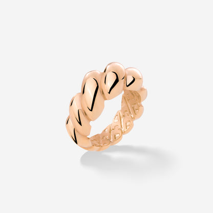 Bold Twist Ring Roségold