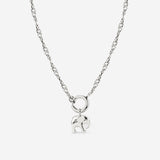Elephant Singapore Chain Necklace Set Silber