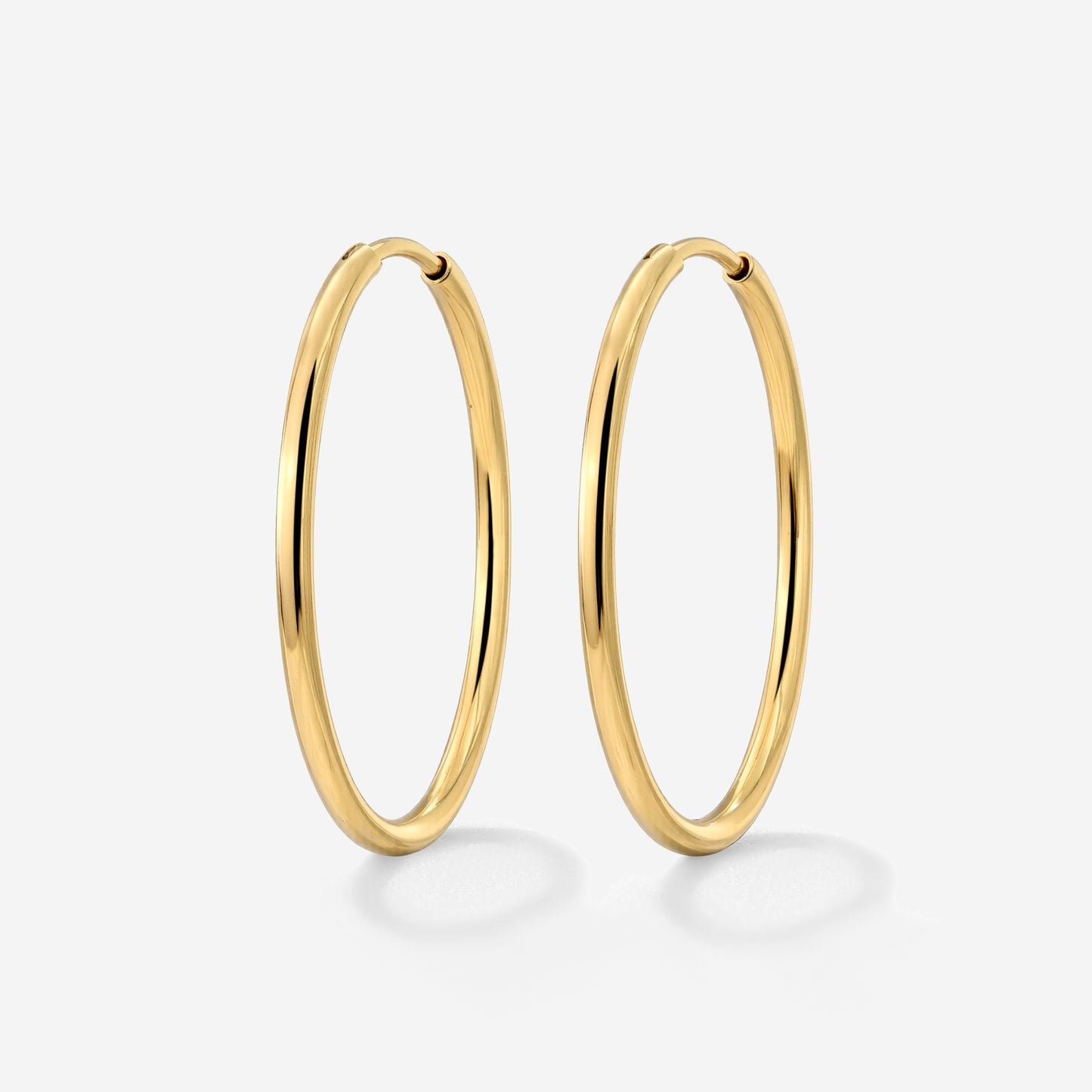 Extra Large Hoops Gold