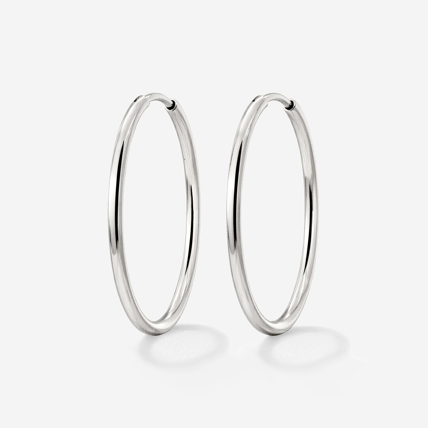 Extra Large Hoops Silber