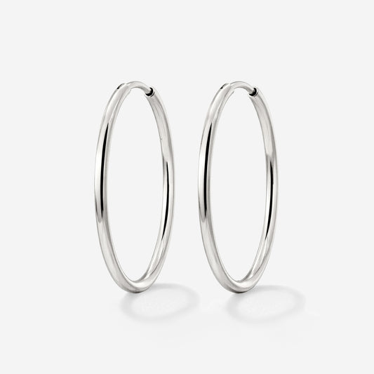 Extra Large Hoops Silber