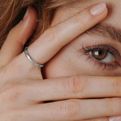 I can. And I will Ring Silber