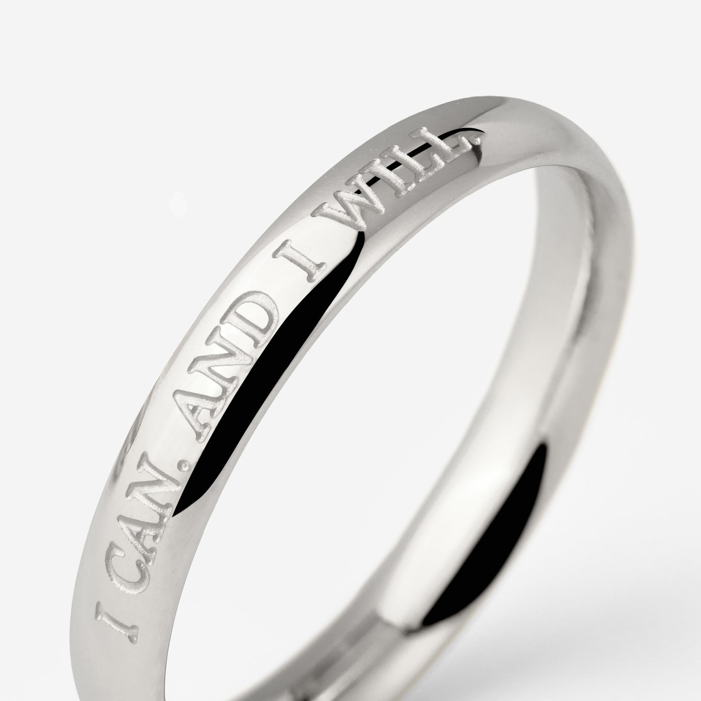 I can. And I will Ring Silber