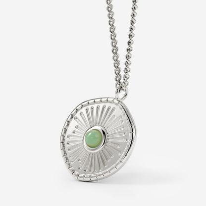 Moss Necklace Silber