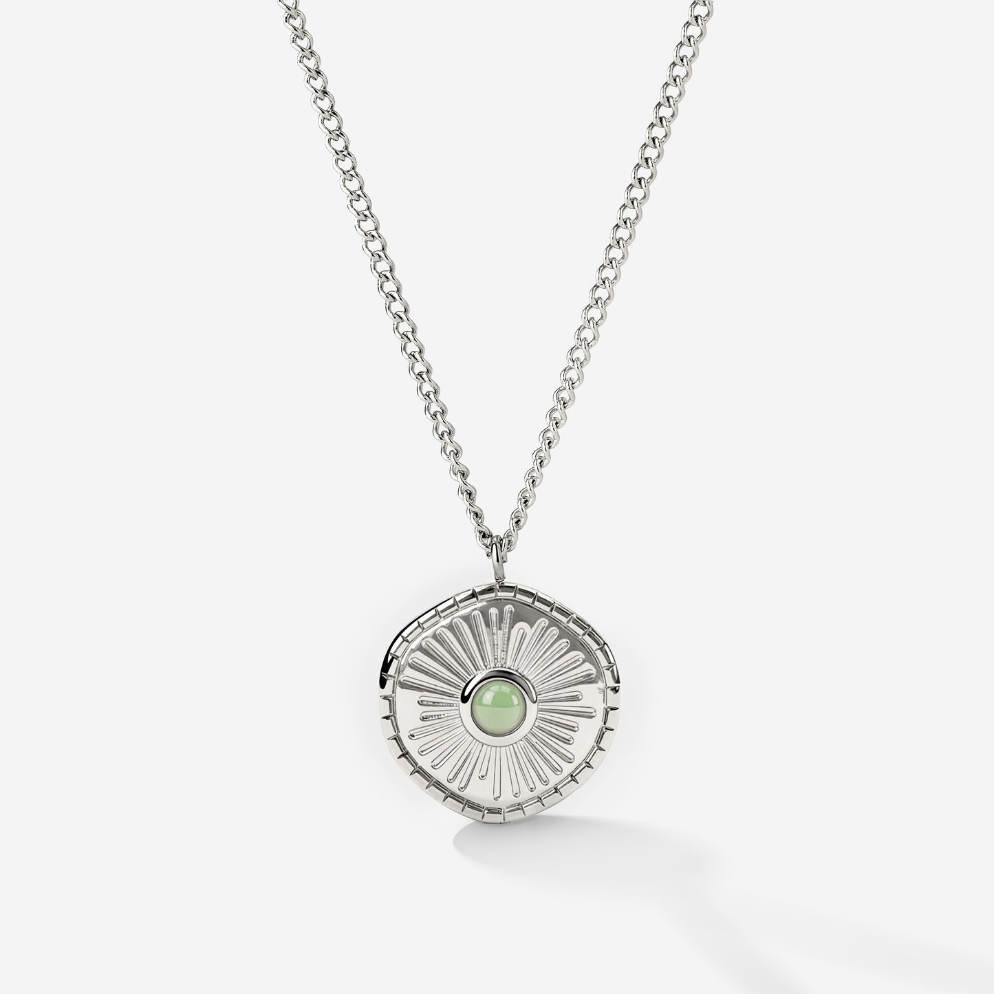 Moss Necklace Silber