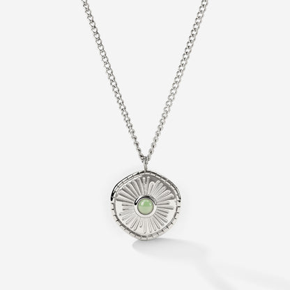 Moss Necklace Silber