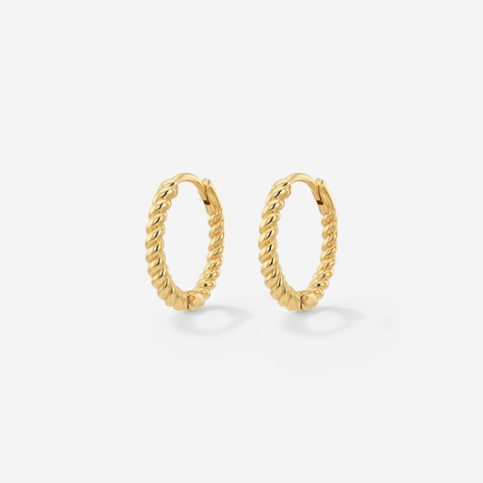 Twisted Hoops Small