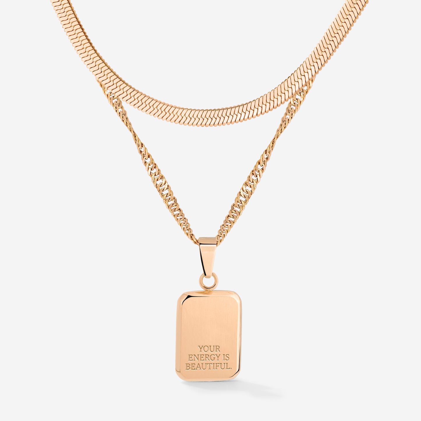 Your energy is beautiful Bundle Roségold