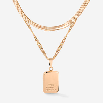 Your energy is beautiful Bundle Roségold