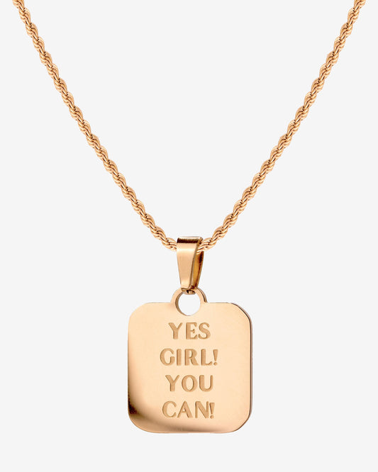 Yes girl! You can! Necklace Roségold