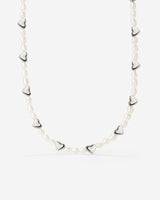Love Pearls Necklace Silber